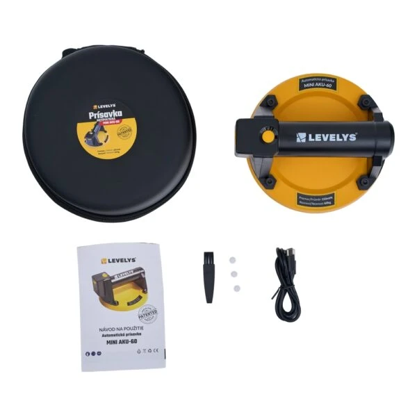 LEVELYS Prísavka automatická MINI AKU-60 do 60kg
