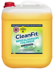 CleanFit BENZALKONIUM CHLORIDE 100x koncentrát s vôňou citrónov