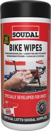 Soudal BIKE WIPES čistiace obrúsky