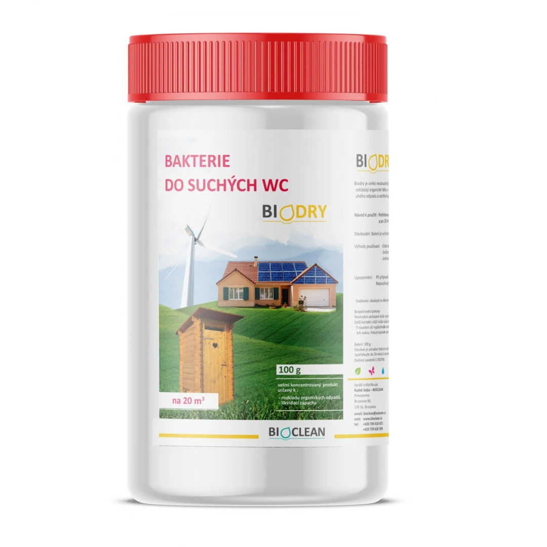 BIODRY - baktérie do suchých WC
