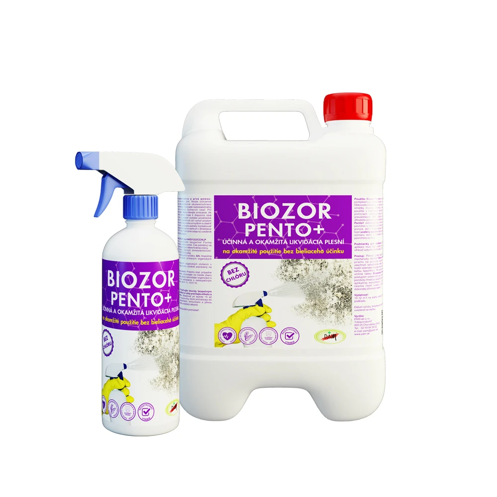 Biozor Pento - Náter proti plesni do interiéru-vyradené, nahradené Biozor total pento total