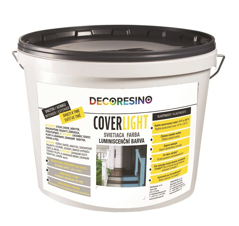 DECORESINO Coverlight svietiaca farba