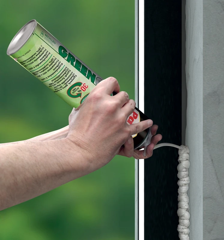 Pattex GreenQ pištoľová PU pena 750ml