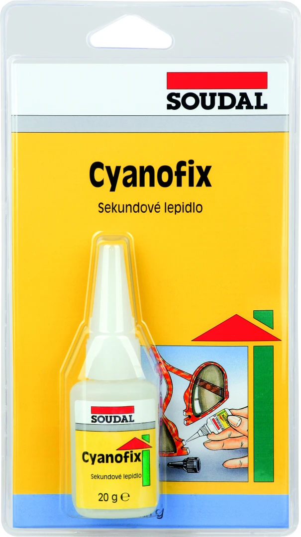 Soudal Cyanofix 84A - sekundové lepidlo