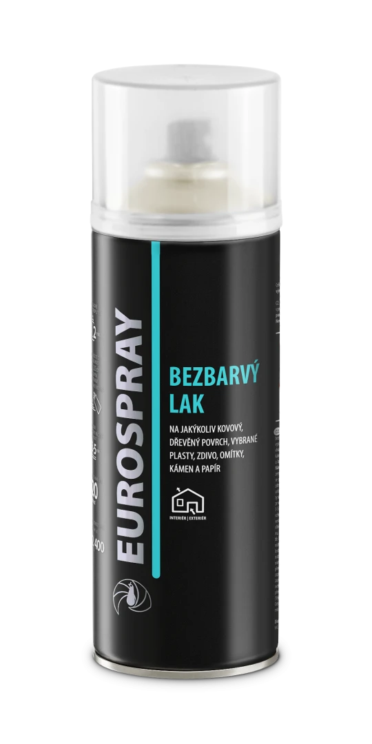 EUROSPRAY AC720 BEZBARVÝ LAK, akrylátový sprej