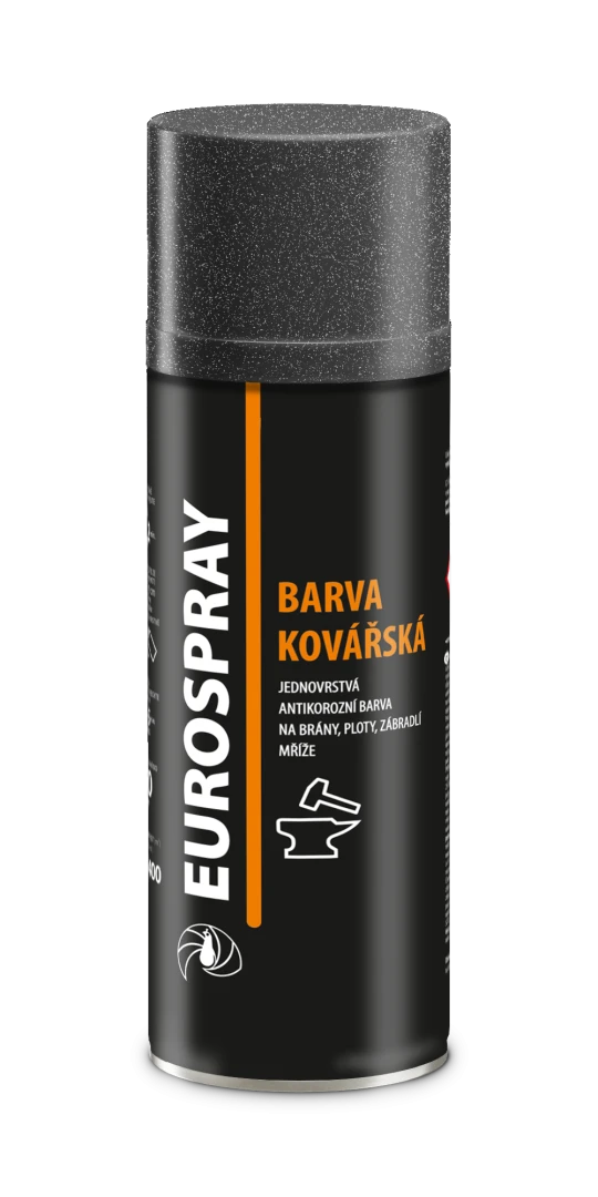 EUROSPRAY AC742 KOVÁŘSKÁ BARVA 3v1, kováčsky sprej 