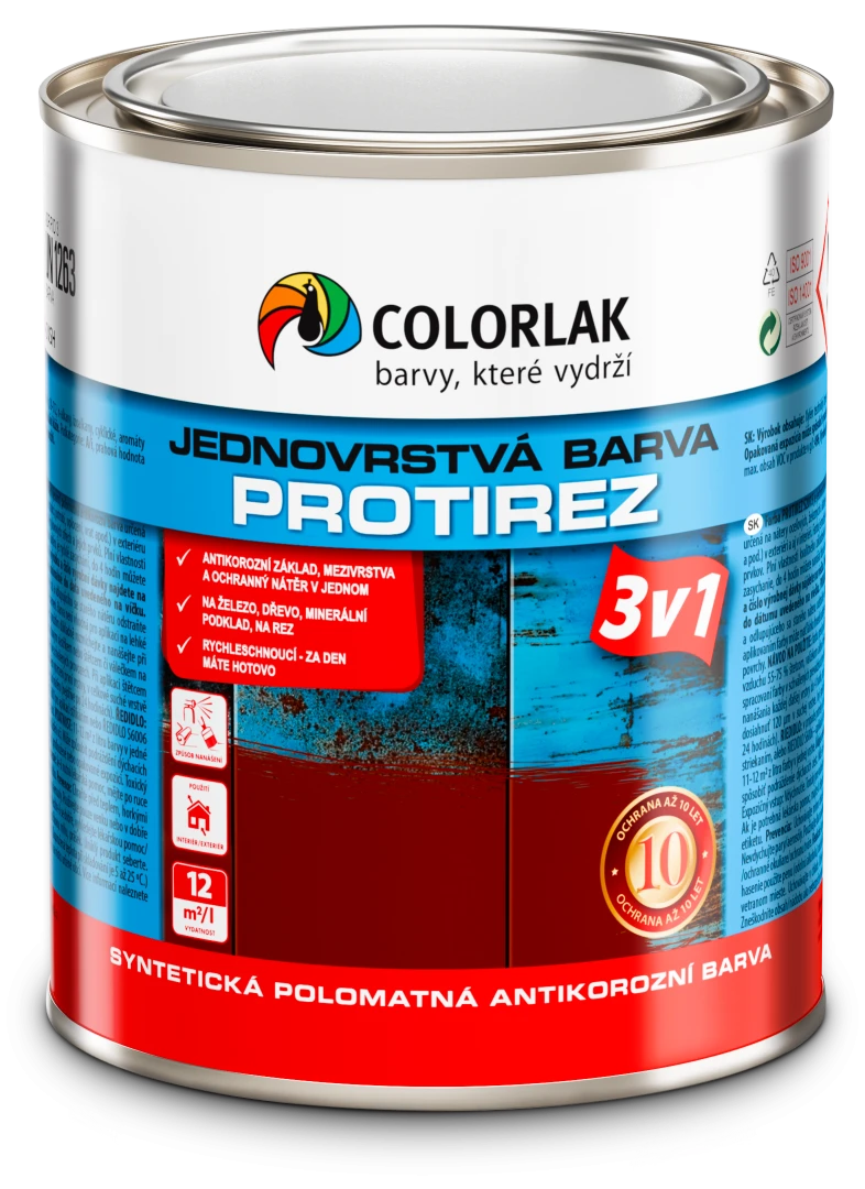 S2015 PROTIREZ 3v1, syntetická antikorózna farba