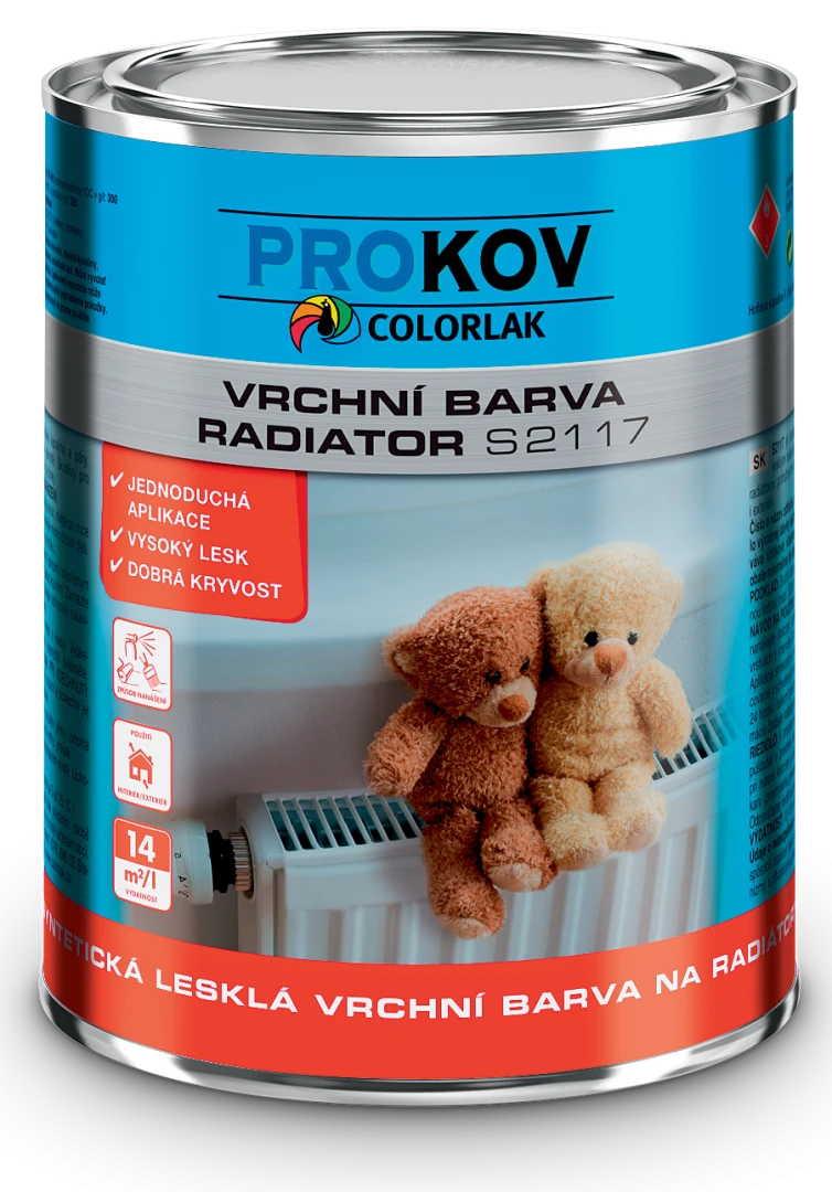 S2117 RADIATOR farba na radiátory lesklá