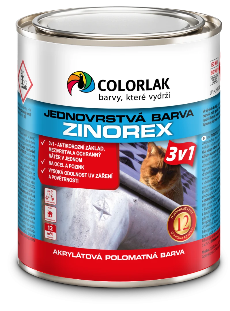 S2211 Zinorex 3v1 rýchloschnúca farba