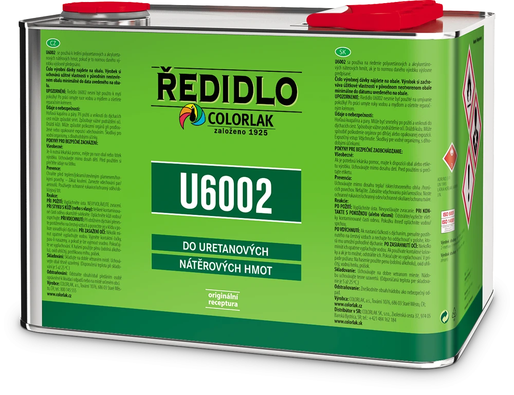 U6002, riedidlo do polyuretánových náterov