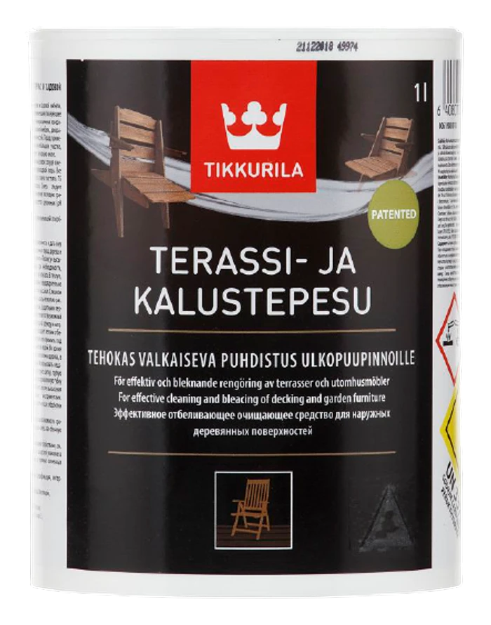 Tikkurila TERASSI - JA KALUSTEPESU čistič