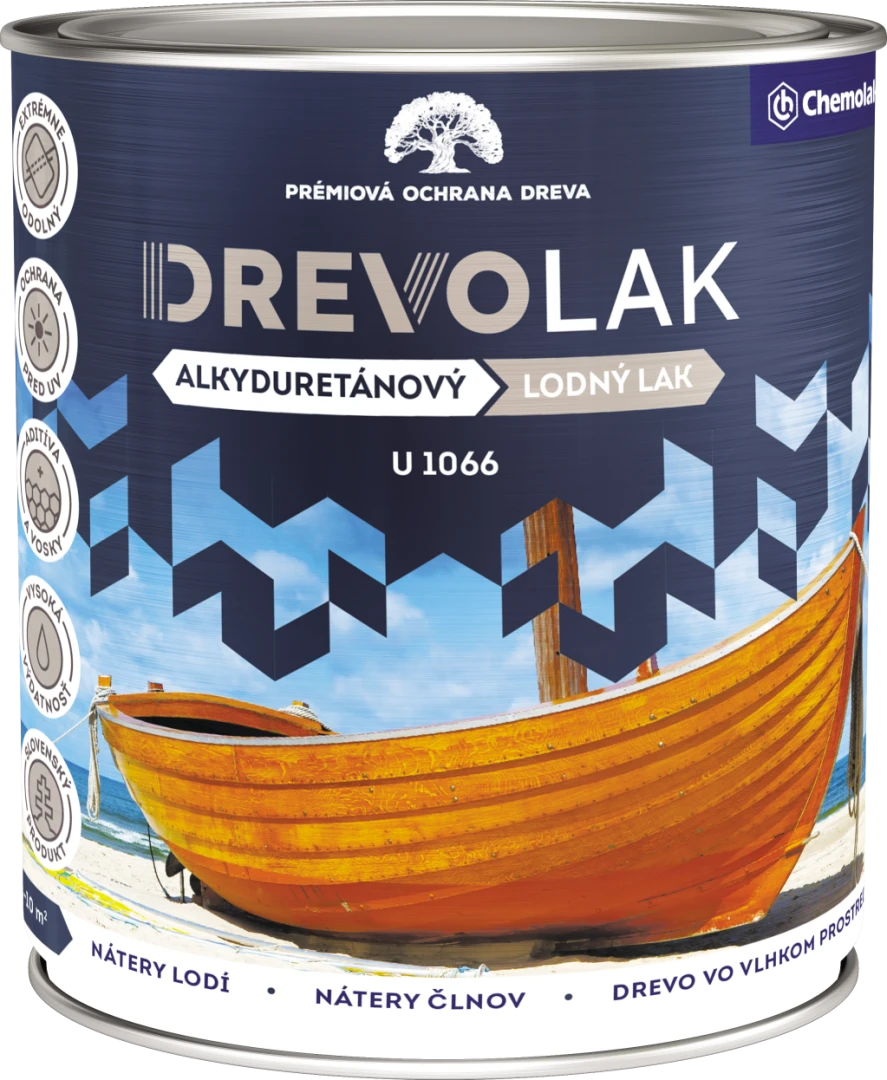 Drevolak U-1066 Lodný lak lesklý