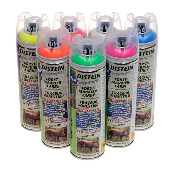 DISTEIN Neon lesnícky značkovací sprej 500 ml