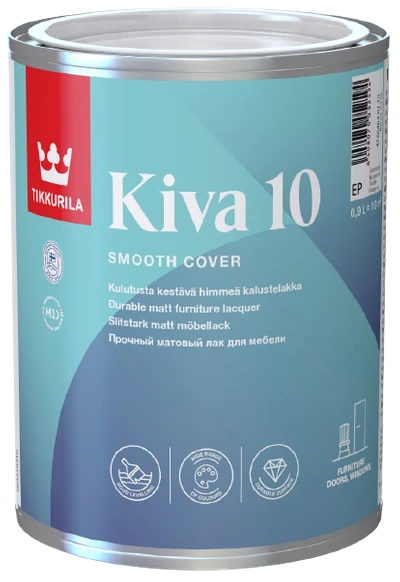 Tikkurila KIVA 10 FURNITURE - matný lak