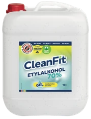 CleanFit ETYLALKOHOL 70% gél s vôňou sviežich citrónov