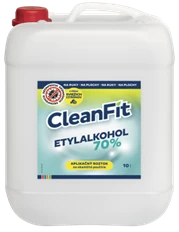 CleanFit ETYLALKOHOL 70% s vôňou sviežich citrónov