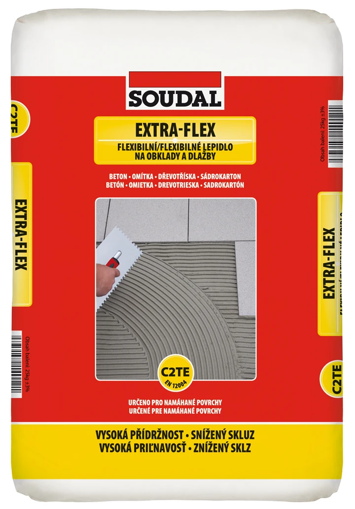Soudal Extra-Flex flexibilné lepidlo