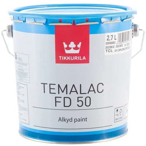 Tikkurila TEMALAC FD 50 - pololesklý náter na oceľové povrchy