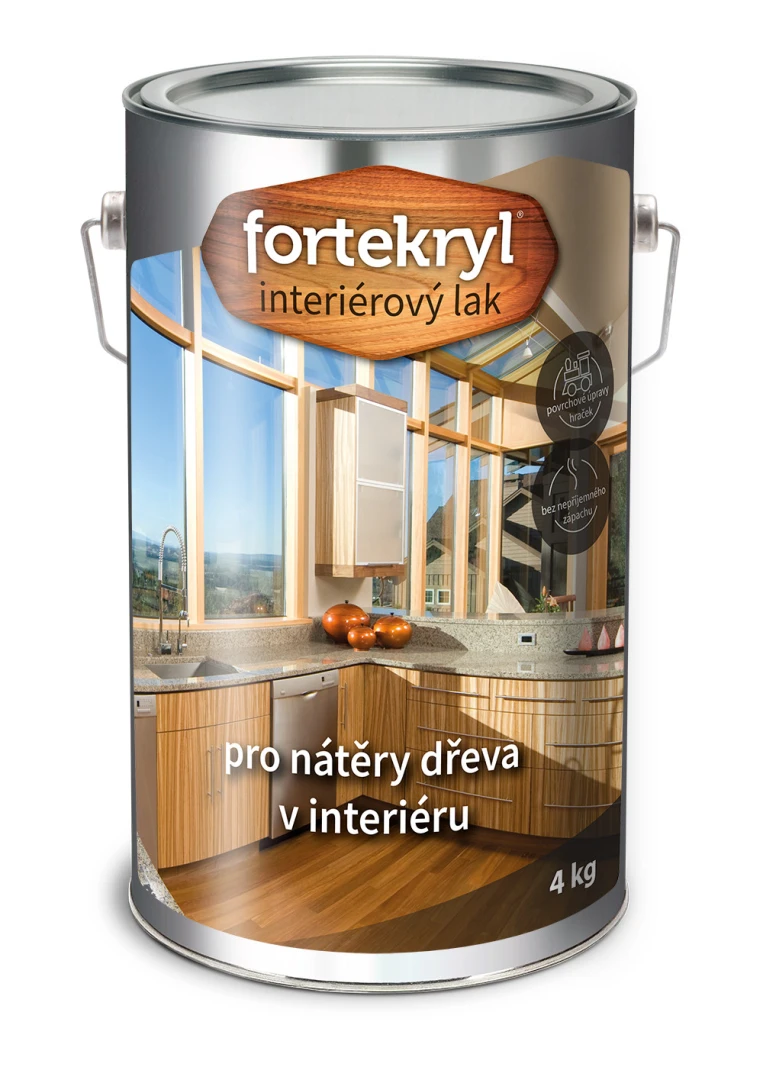 FORTEKRYL interiérový lak