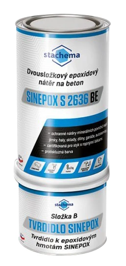 SINEPOX S 2636 BE Dvojzložkový epoxidový náter betónu