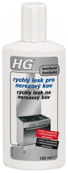 HG482 rýchly lesk na nerezový kov
