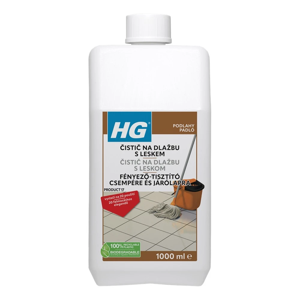 HG115 čistič na dlažbu s leskom