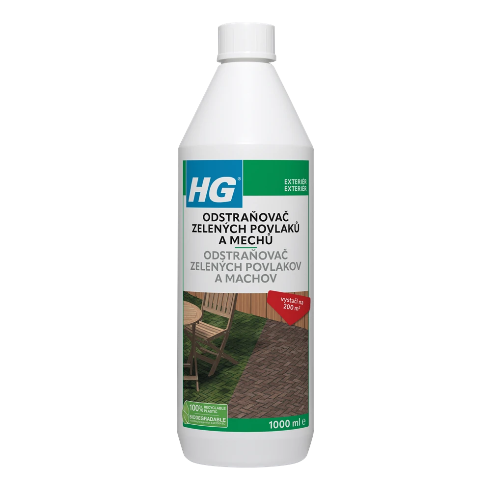 HG181 odstraňovač zelených povlakov a machov
