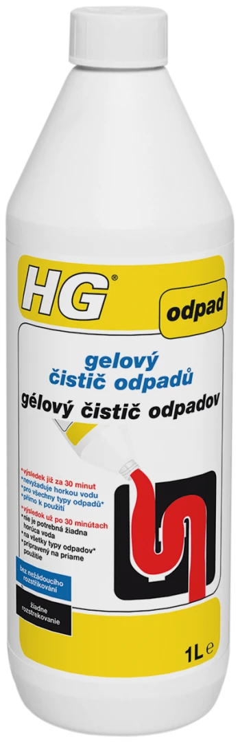 HG540 gélový čistič odpadov