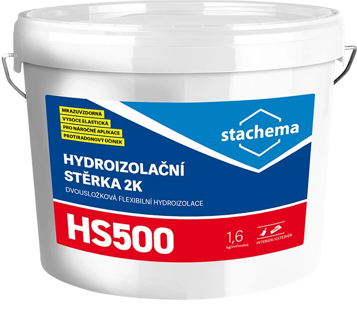 HS500 2K hydroizolačná stierka