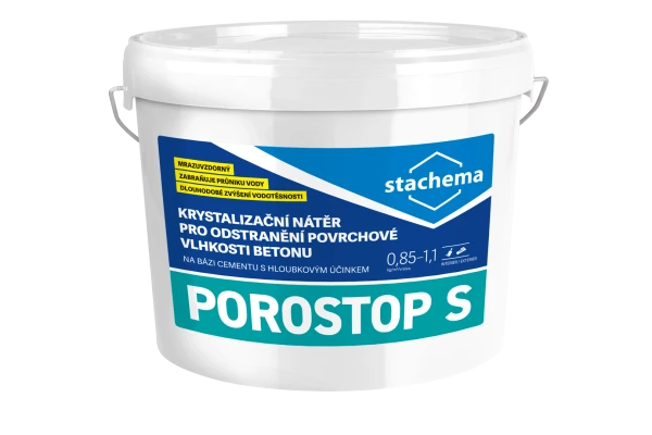 POROSTOP S kryštalická izolácia na báze cementu
