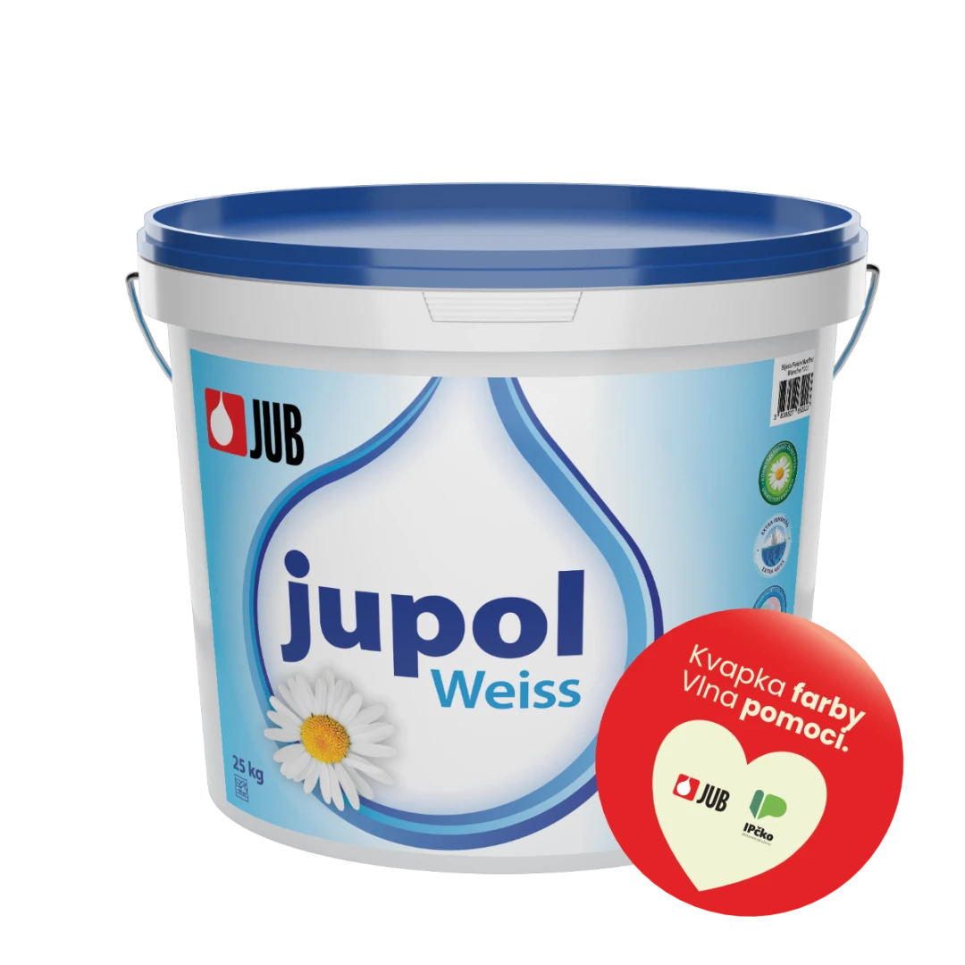 JUPOL Weiss - Extra biela maliarska farba
