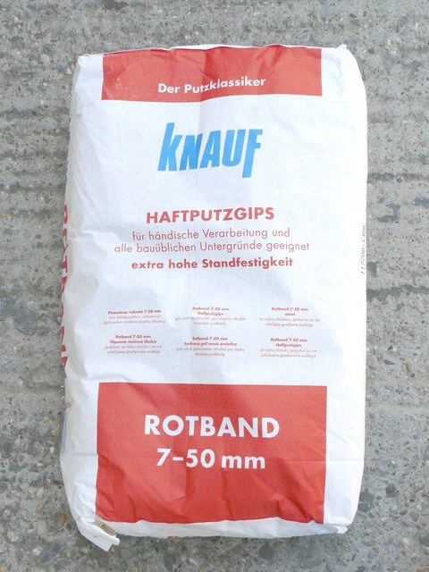 Knauf Rotband 7 - 50mm sadrová omietka