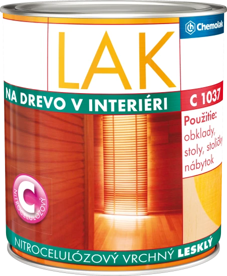 C 1037 Lak na drevo lesklý