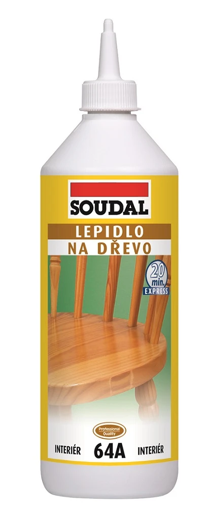 Soudal lepidlo na drevo 64A rýchloschnúce