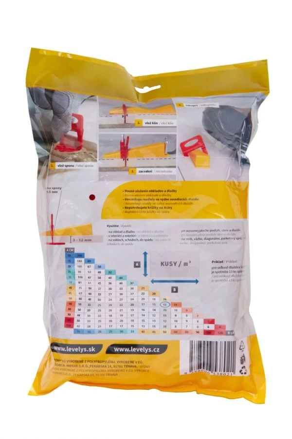 LEVELYS Spony 1,5mm