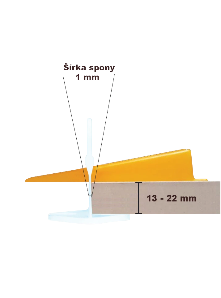 LEVELYS Spony 1mm  XL