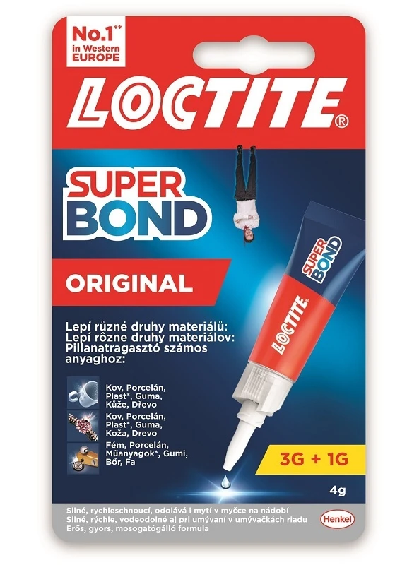 Darček Loctite Super Bond Original 4g