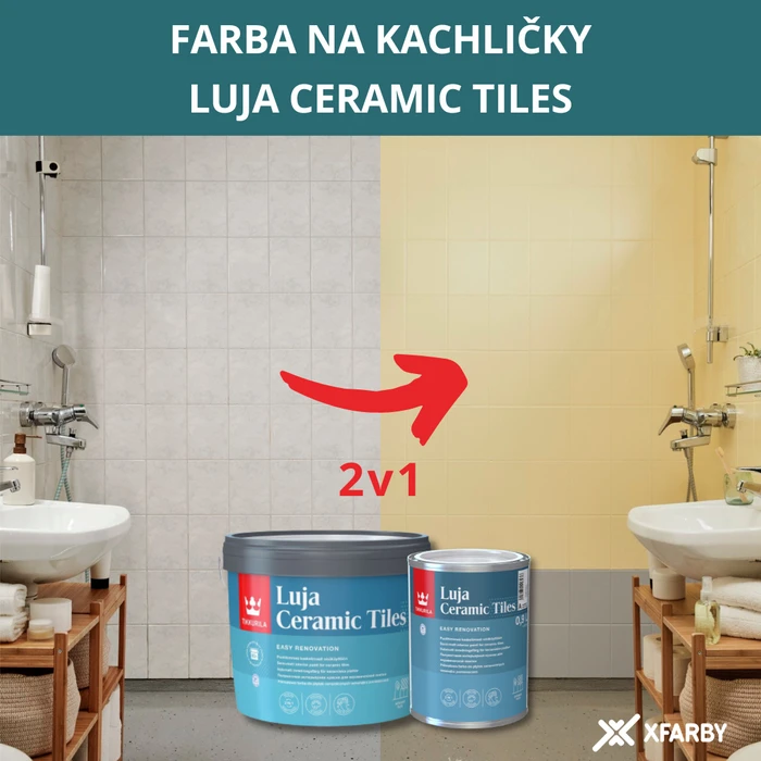 Tikkurila Luja Ceramic farba na obkladačky