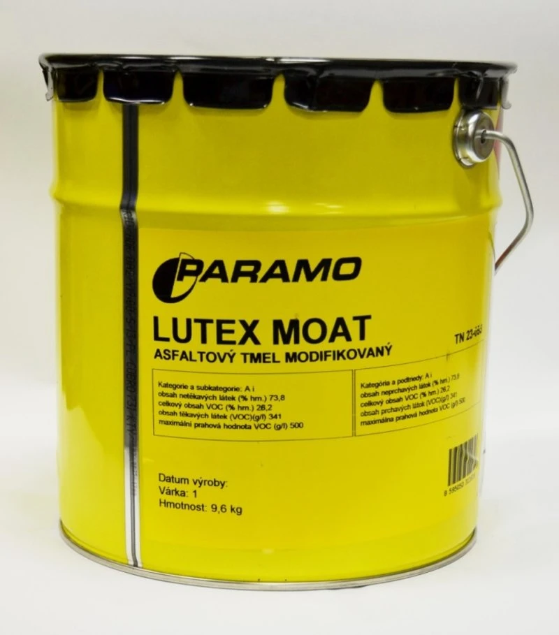 LUTEX MOAT asfaltový tmel na strechy 9,6kg
