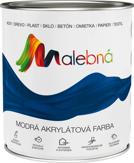 Malebná akrylátová farba