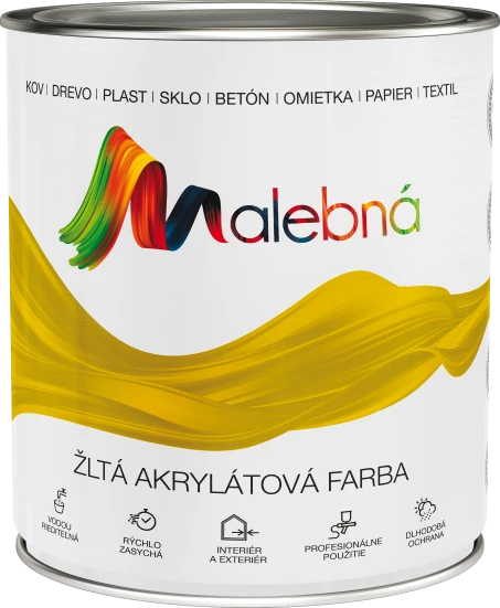 Malebná akrylátová farba