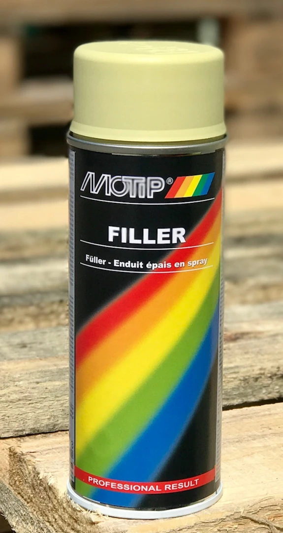 Motip akrylátový tmel v spreji