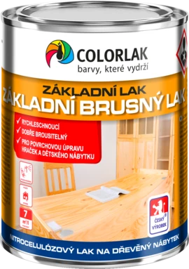 C1036 ZÁKLADNÍ LAK nitrocelulózový brúsiteľný lak