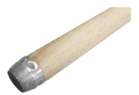 Drevená rúčka s kovovým závitom 130cm