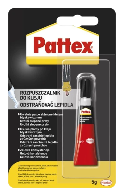 Odstraňovače lepidla