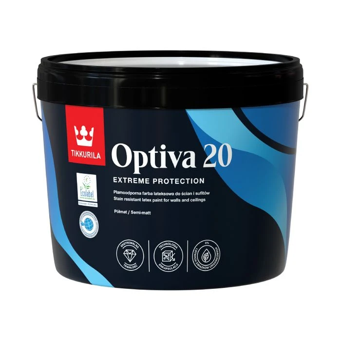 Tikkurila Optiva 20 Semi Matt umývateľná farba