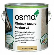 OSMO Olejová lazúra bezfarebná
