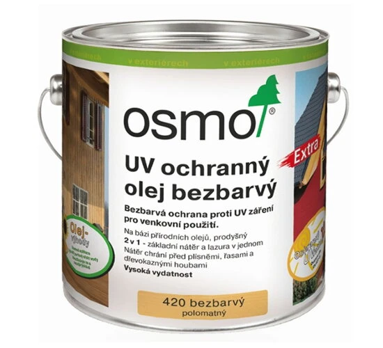 OSMO UV-Ochranný olej do exteriéru