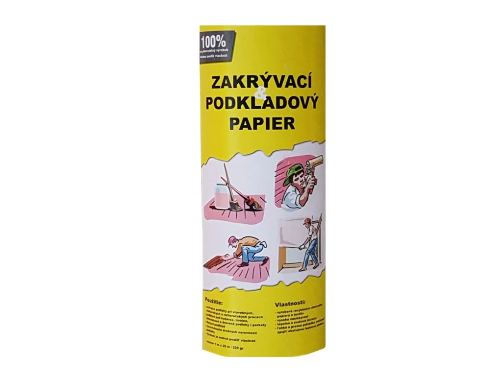 Zakrývací papier 1x20m