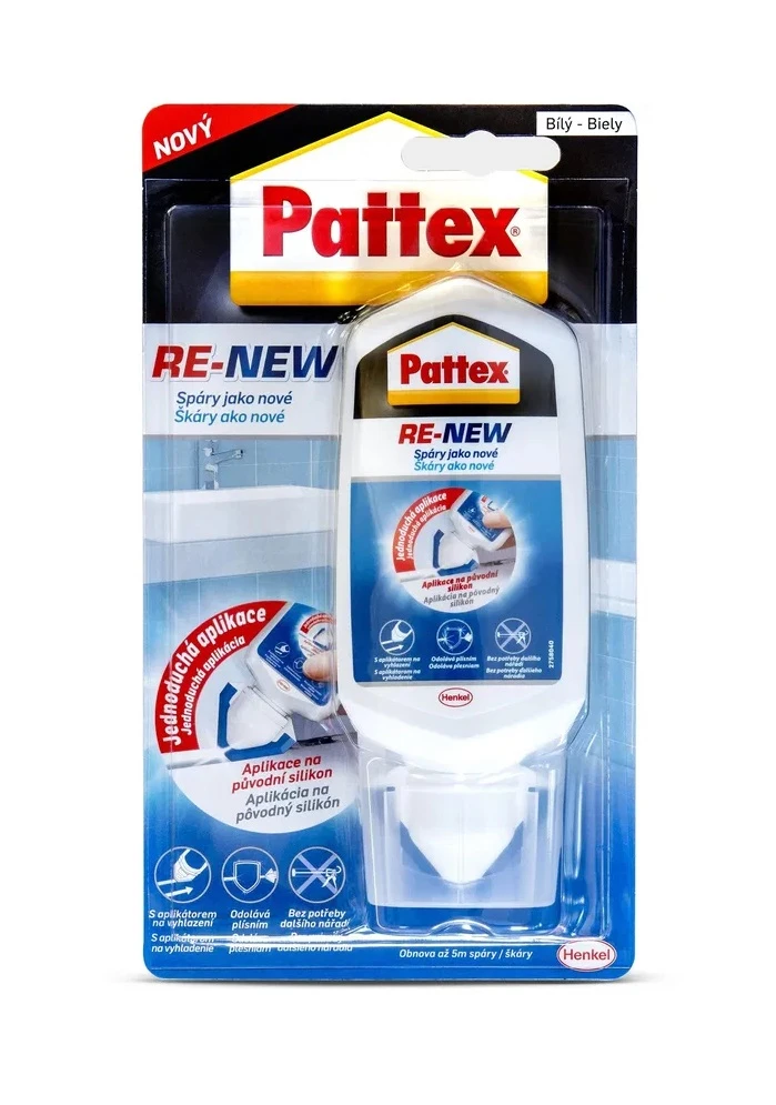 Pattex Re-New  biely obnovovač silikónov